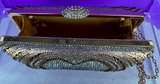 Rhinestone Heart Evening Clutch Bag - Image 3