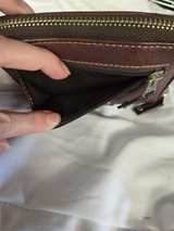 Fossil Leather Zip Around Wallet - Image 3