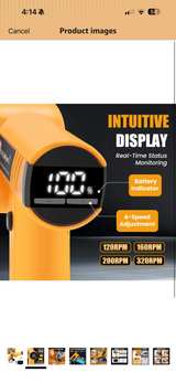 MulWark 4V Cordless Electric Rotary Cutter MLK-53921 - Image 2