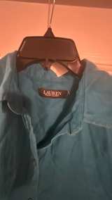 Lauren Ralph Lauren Linen Short Sleeve Button Down Shirt - Image 3