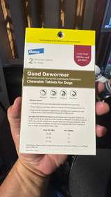 Elanco Quad Dewormer for Large Dogs (45 lbs and greater), 2 Chewable Tablets - Image 4