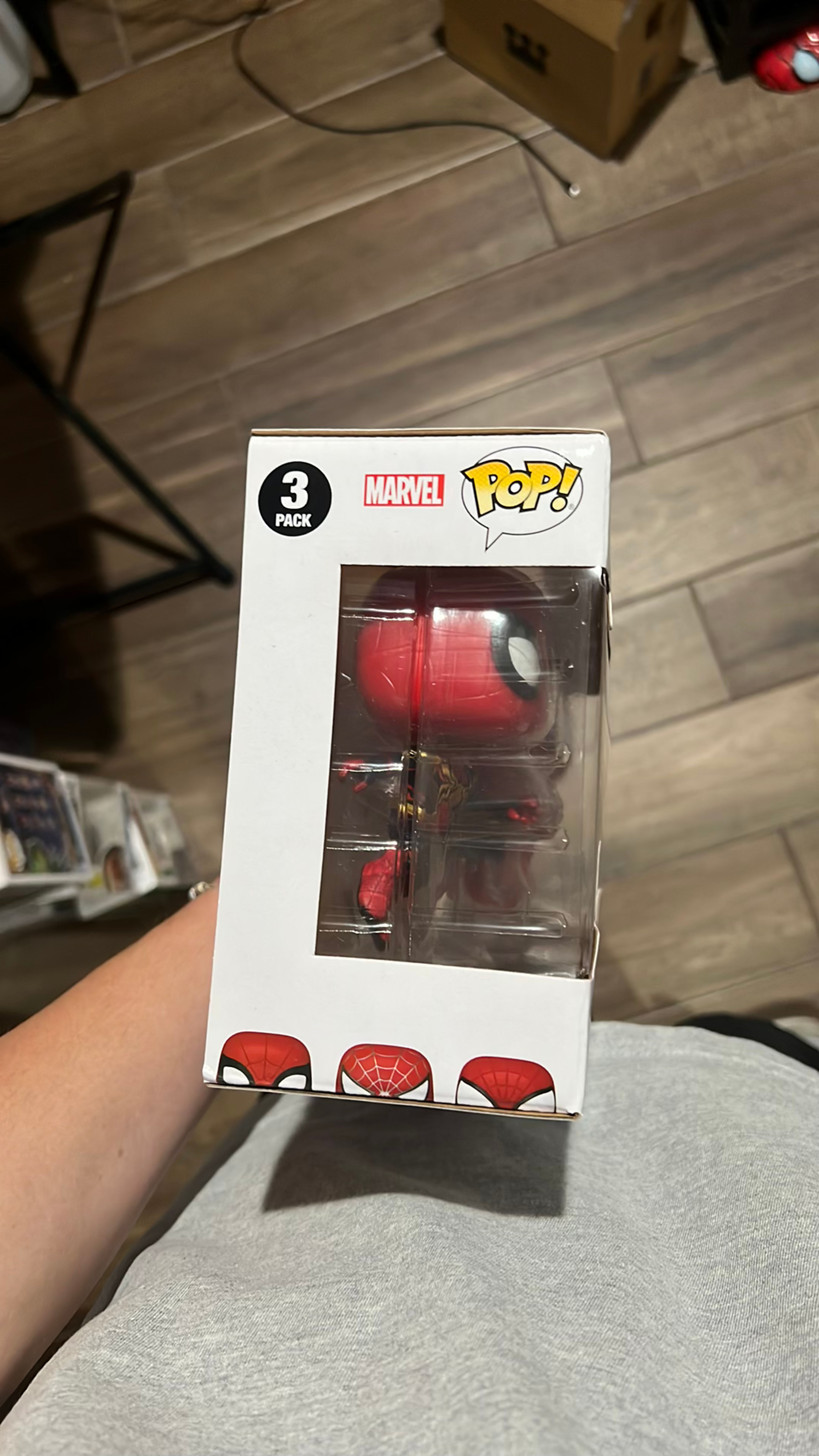 Funko Pop! Marvel: Spider-Man: No Way Home - Spider-Man 3-Pack Amazon Exclusive - Image 4