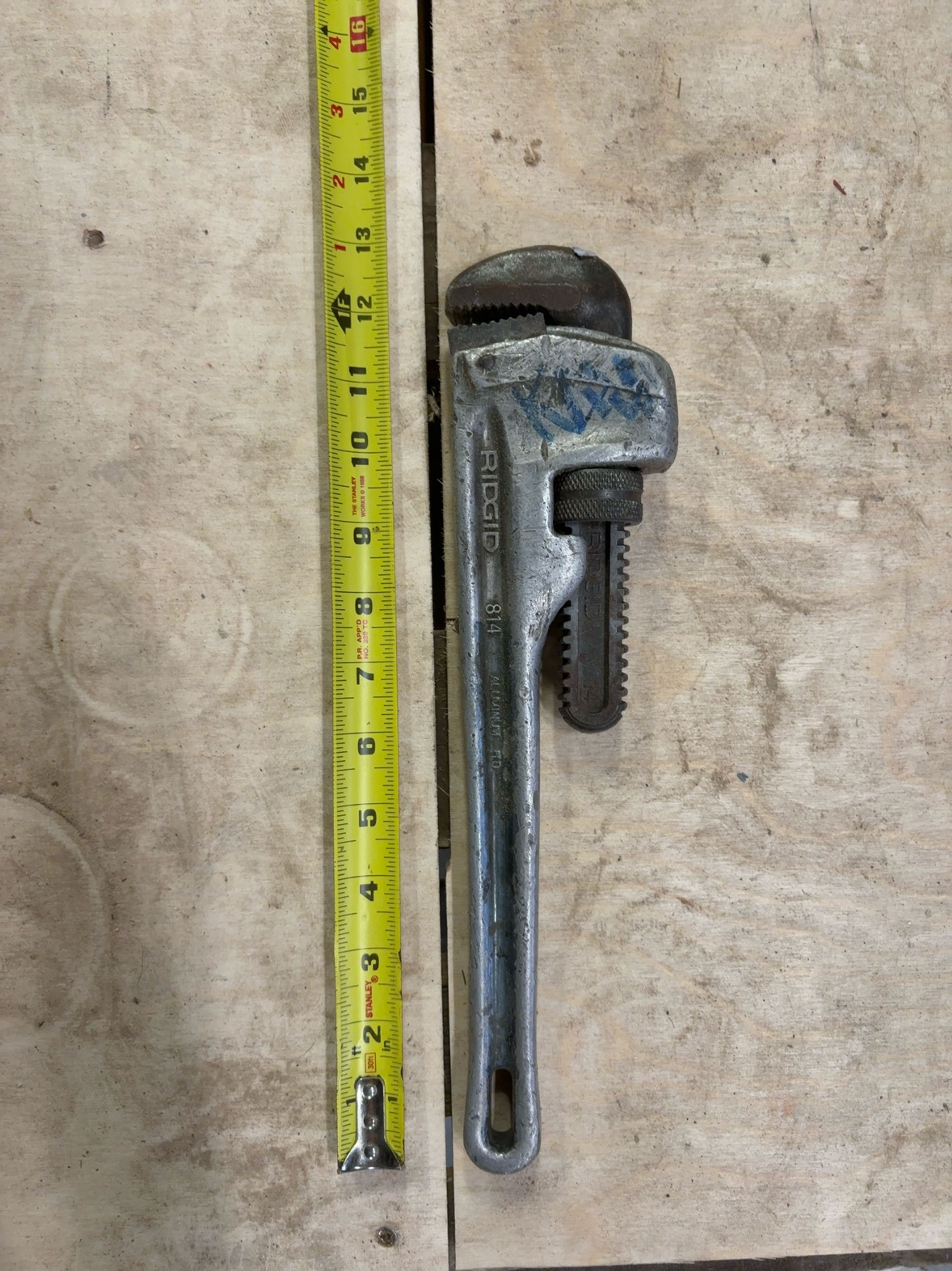 Ridgid 814 14-inch Aluminum Pipe Wrench