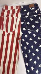 Judy Blue American Flag High Rise Flare Jeans size 3/26 - Image 5