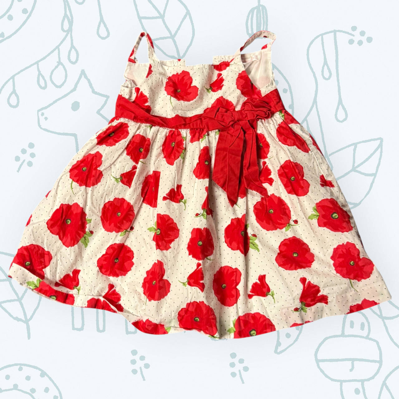 Janie and Jack Poppy Floral Dress