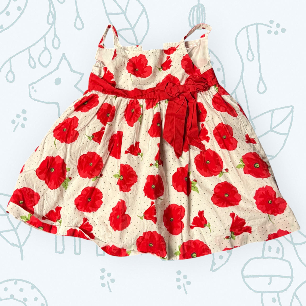 Janie and Jack Poppy Floral Dress