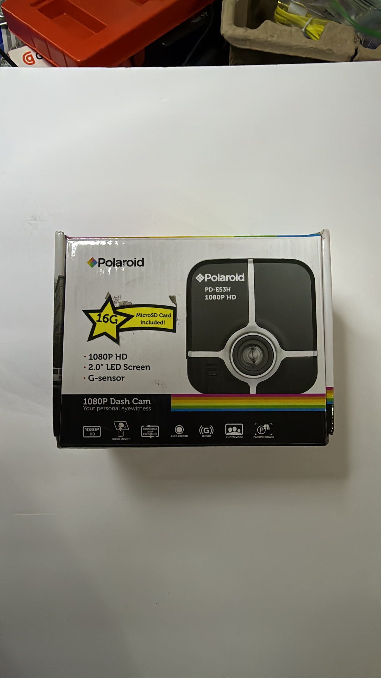 Polaroid PD-E53H 1080p Dash Cam