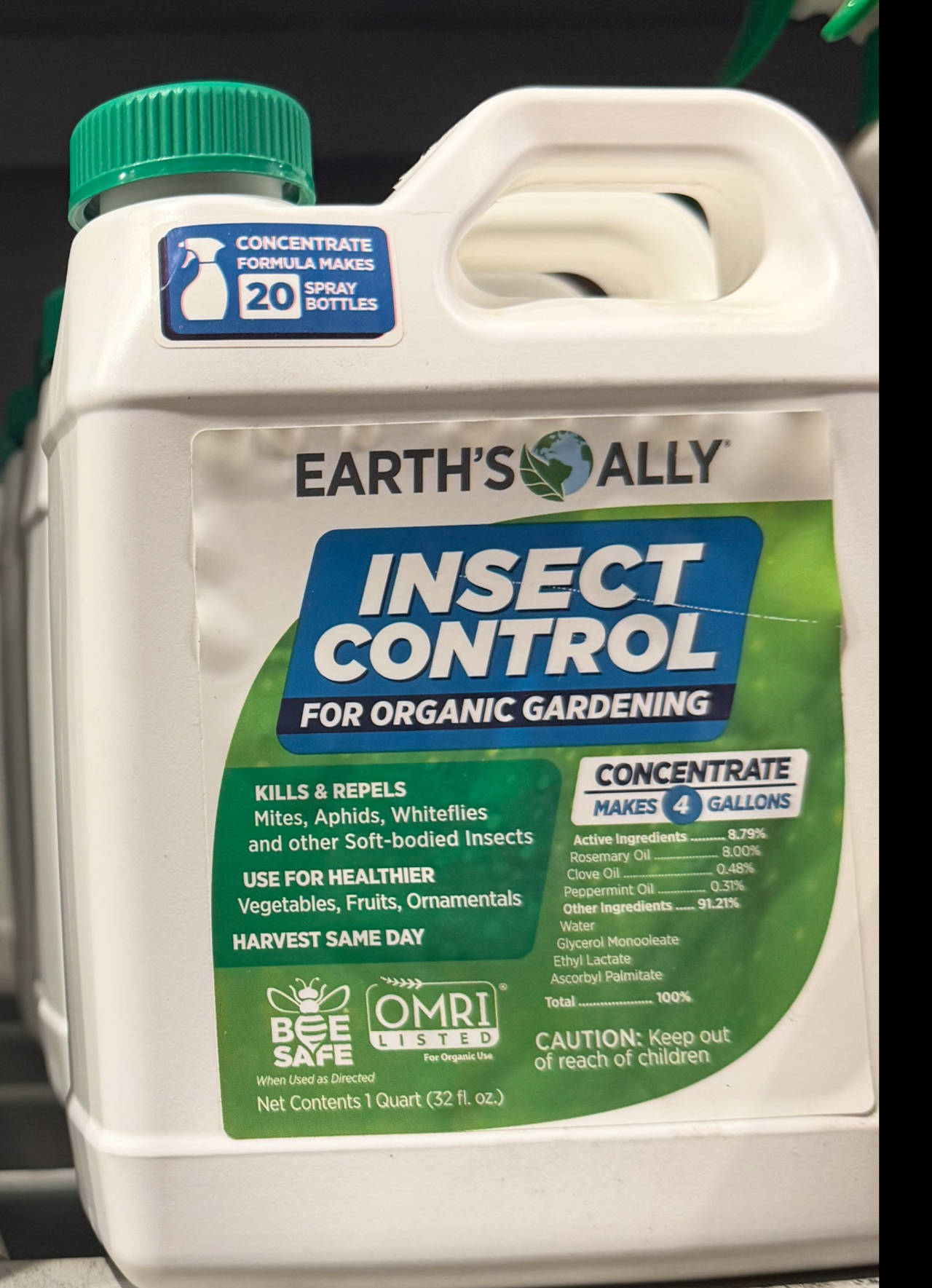 Earth's Ally Insect Control for Organic Gardening