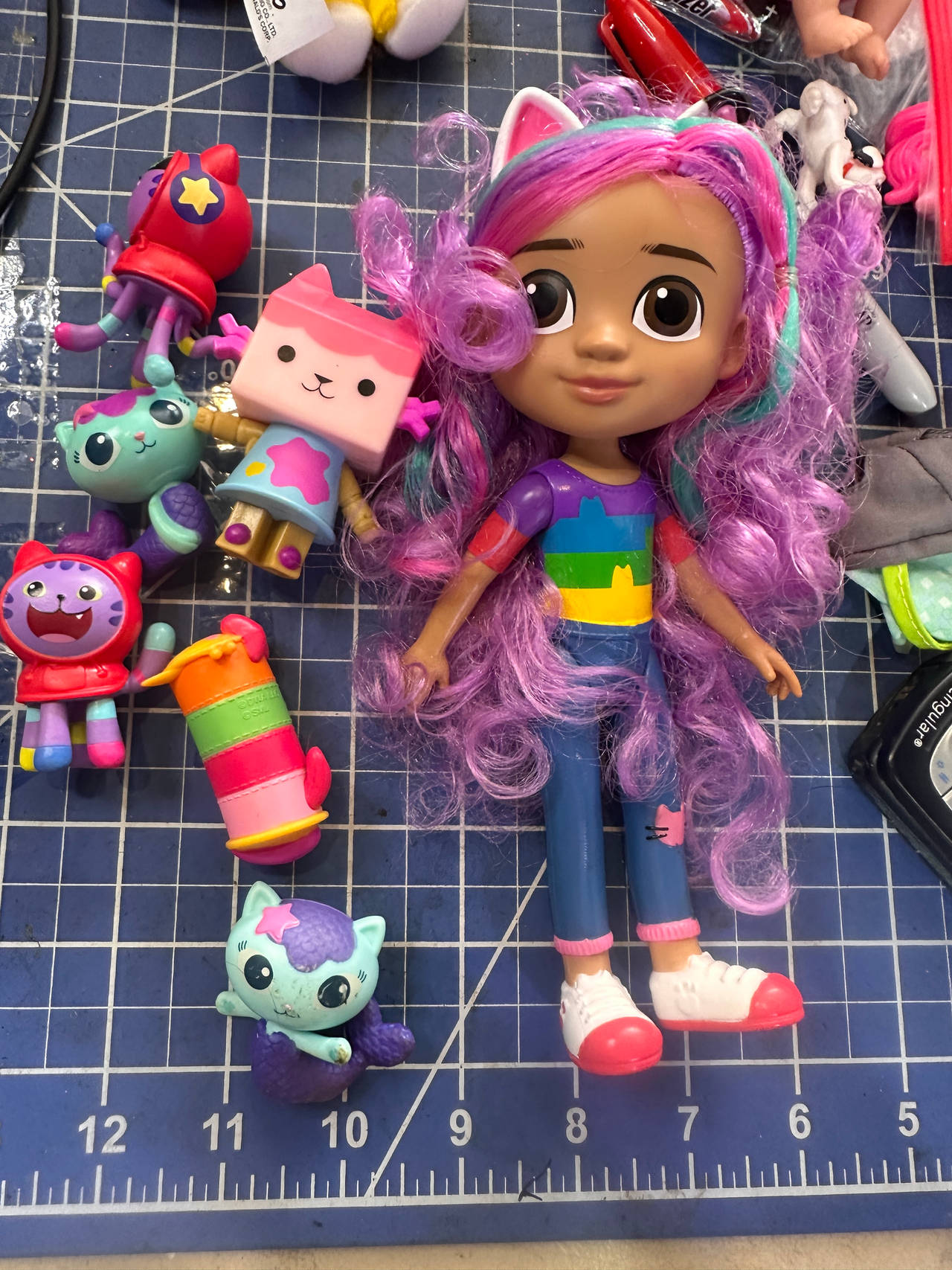Gabby's Dollhouse Gabby Girl Doll with Cat Friends