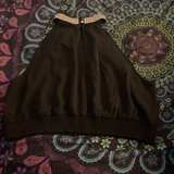 Beaded Halter Top with Smocked Waist - Image 2