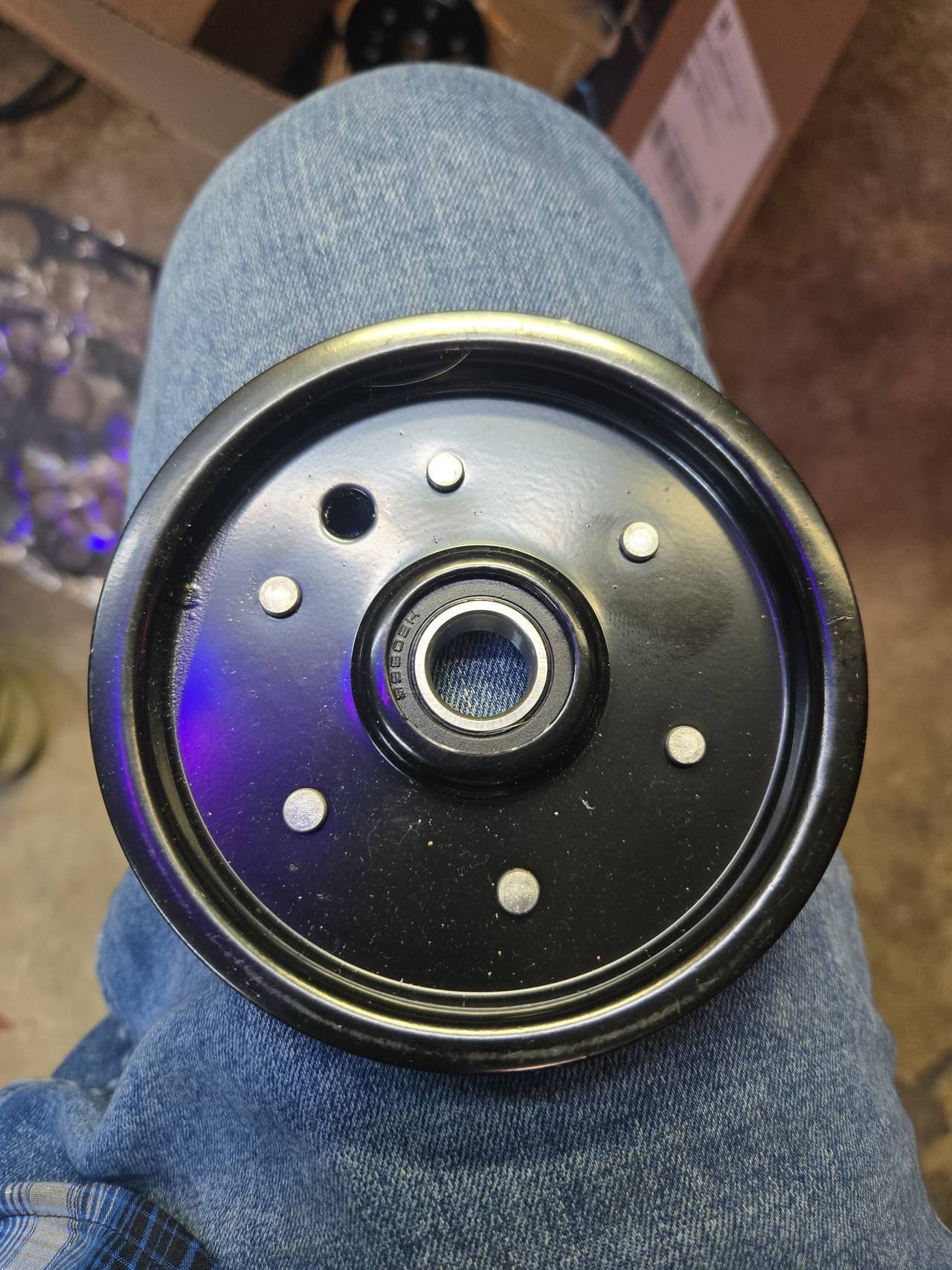 John Deere Flat Idler Pulley AM106627