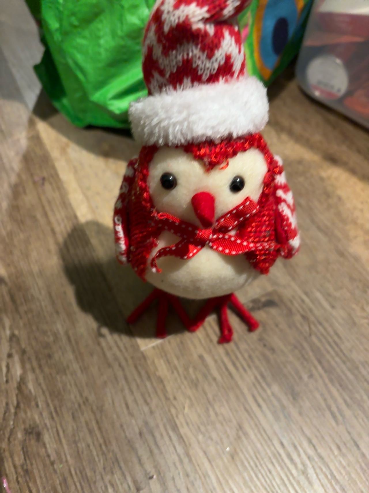 Target Featherly Friends Bird Red & White Scarf