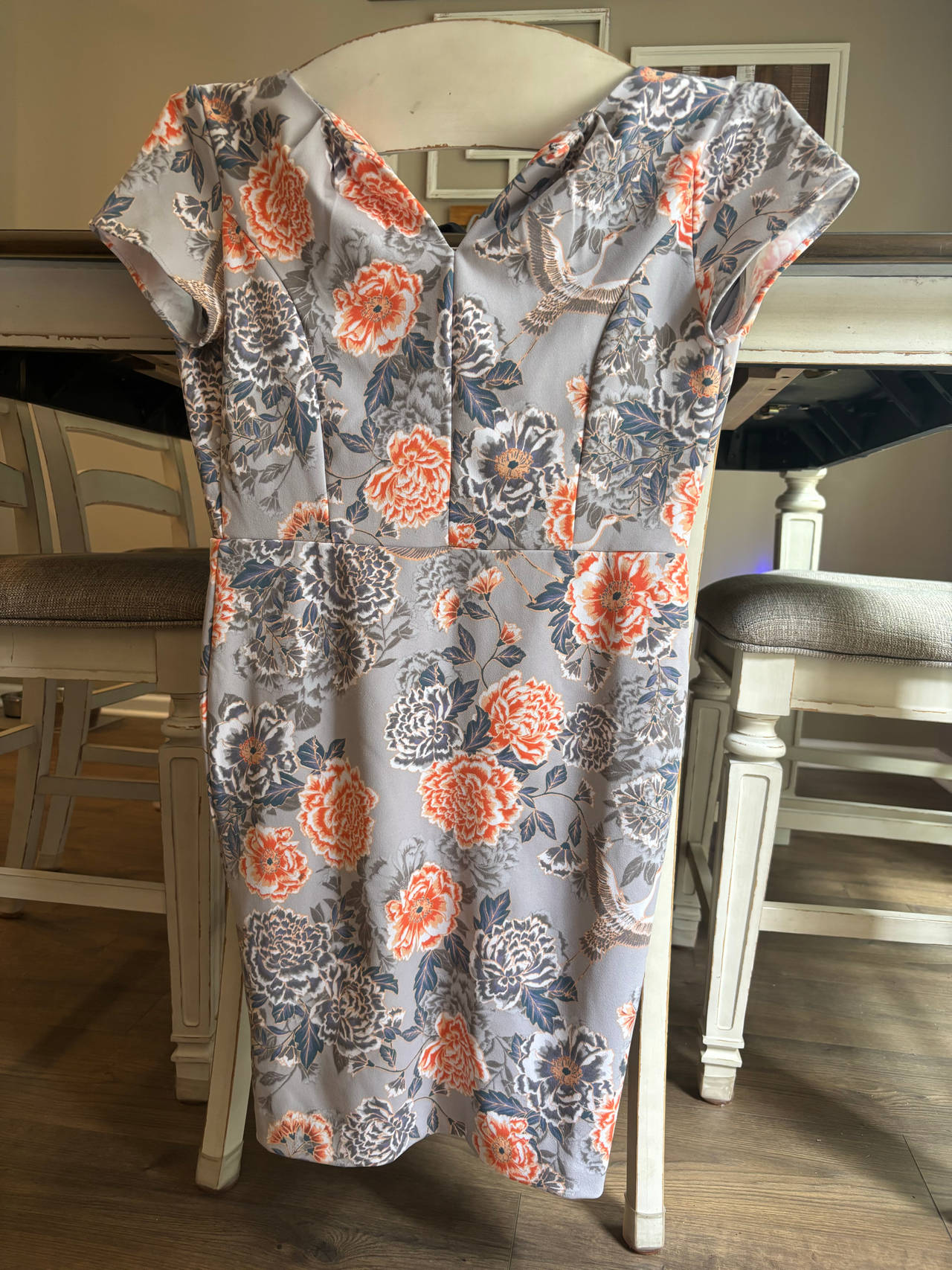 Floral Print Sheath Dress