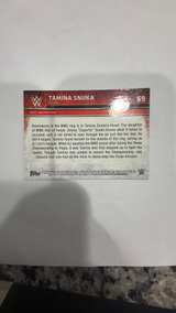 2014 Topps Chrome WWE Tamina Snuka Orange Refractor /99 #44 - Image 2