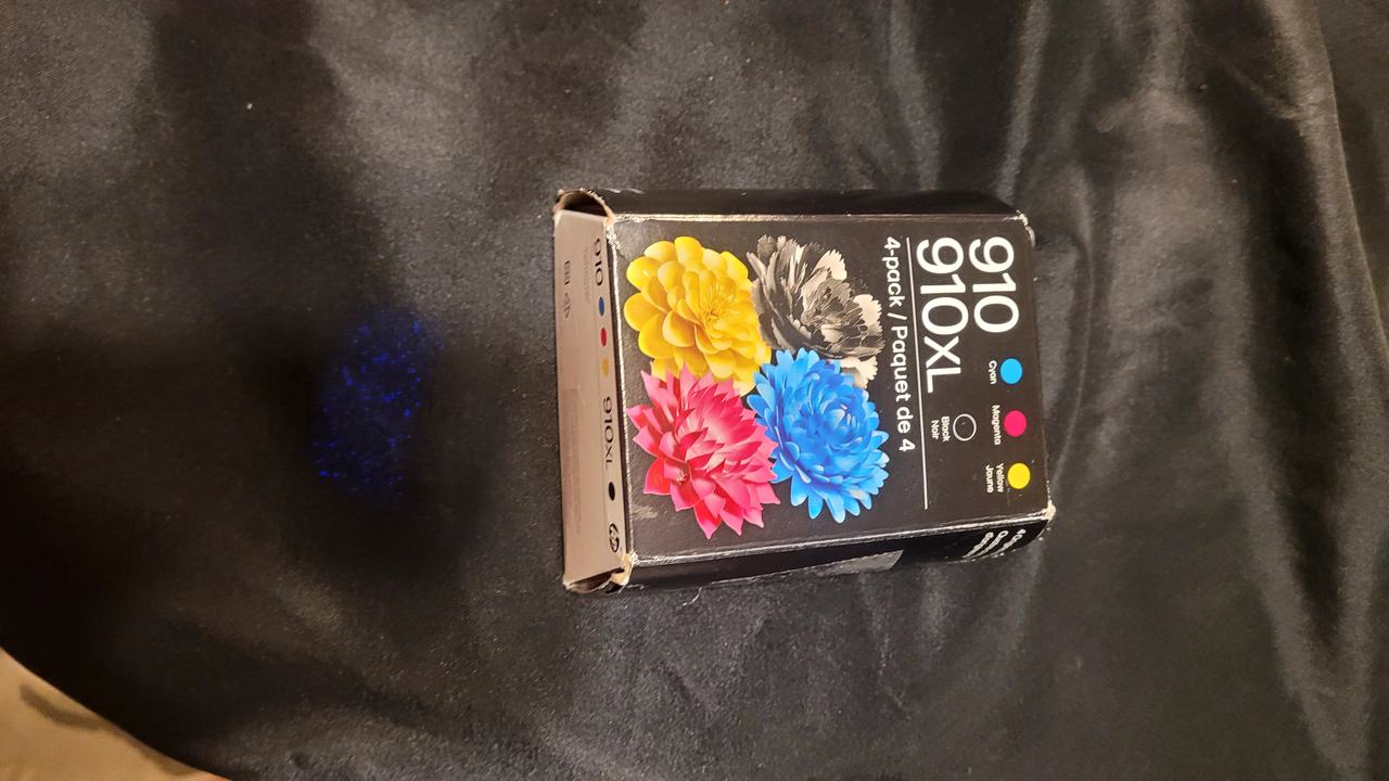 HP 910XL Black/Cyan/Magenta/Yellow 4-pack Ink Cartridges