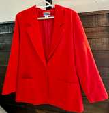 Pendleton Vintage Red Wool Blazer - Image 1