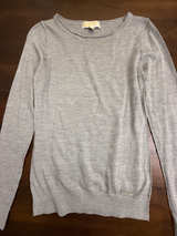 Michael Kors Grey Long Sleeve Sweater - Image 1