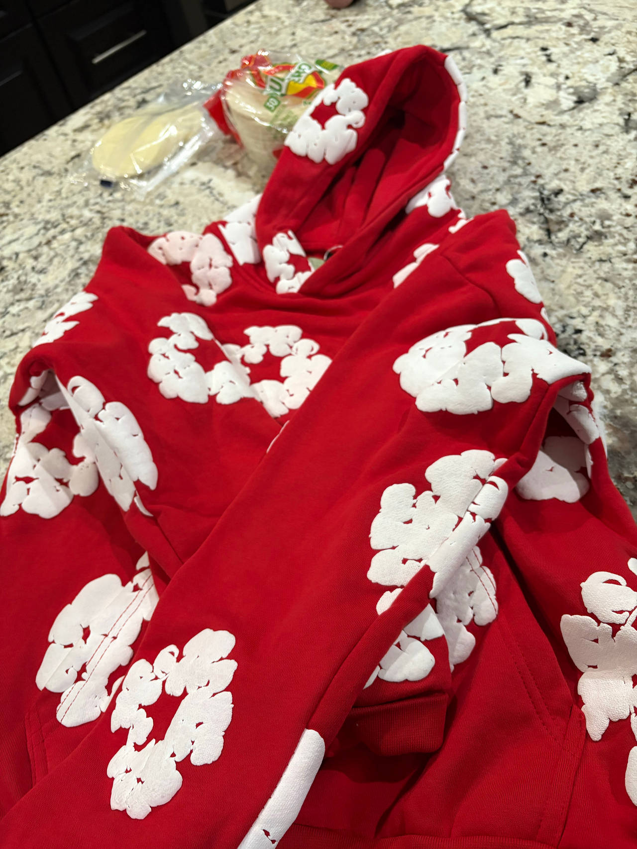 Red Denim Tears Hoodie