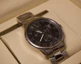 Fossil Monty Chronograph FS5637 – Stainless Steel, Black Dial, 24-H Subdials - Image 1