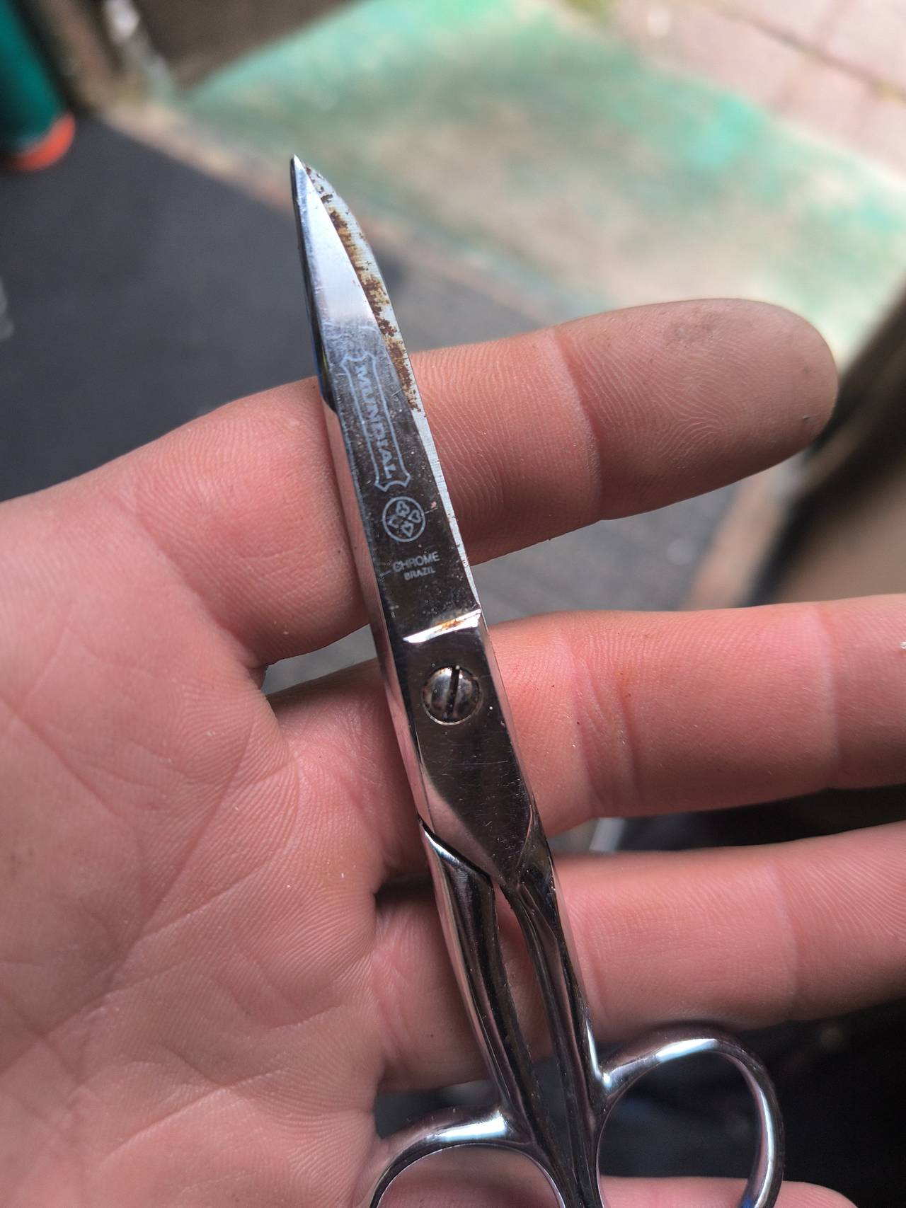 Mundial Chrome Embroidery Scissors