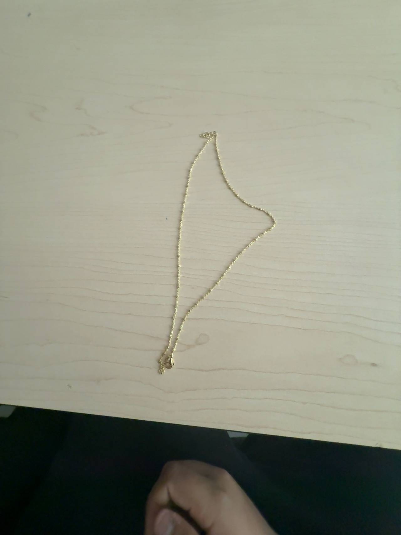 Honey and Gold Satellite Necklace Silver Mixed Metal