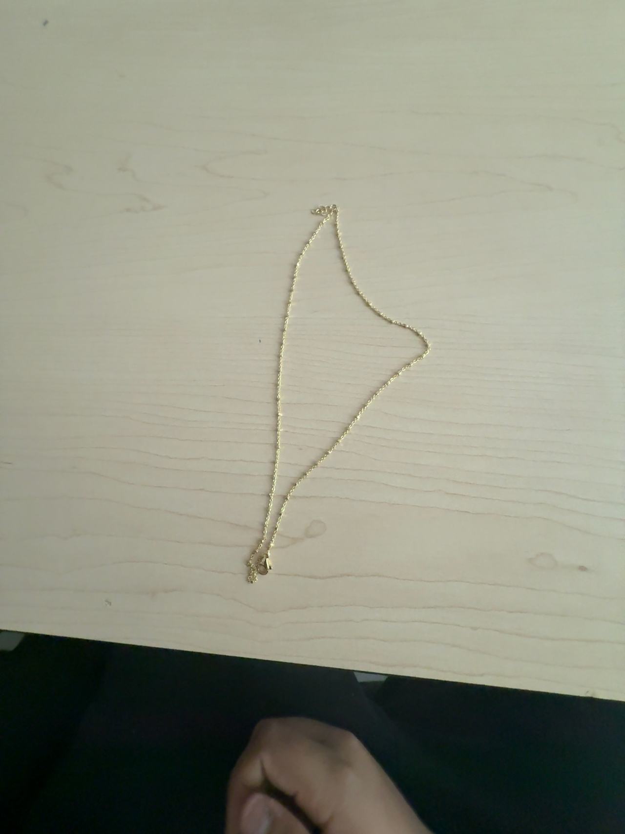 Honey and Gold Satellite Necklace Silver Mixed Metal