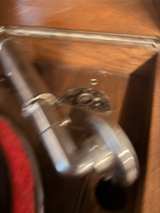 Silvertone Oak Antique Wind-Up Phonograph Record Player - Image 8