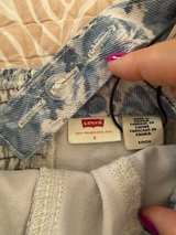 Levi's Floral Denim Slim Corset Top - Image 2
