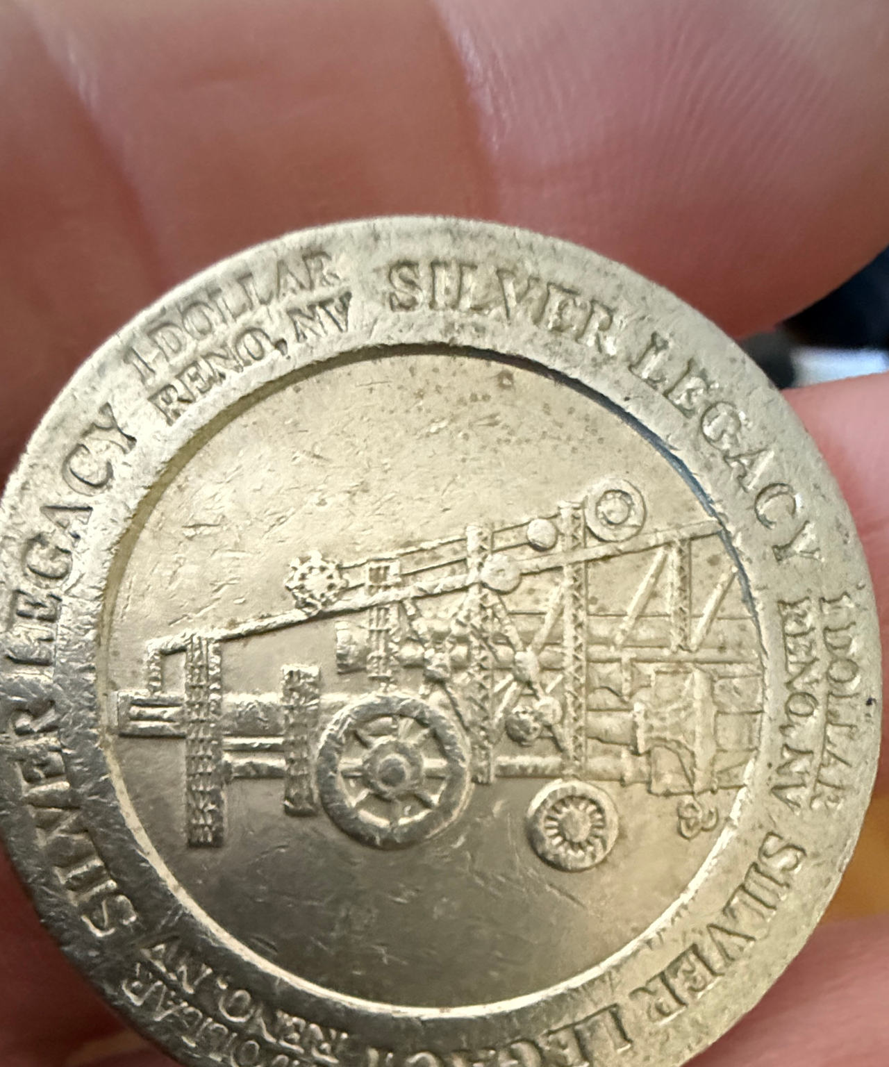 Silver Legacy $1 Casino Token Reno NV