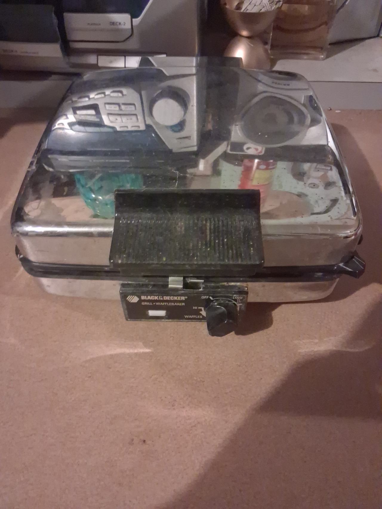 Black & Decker G48TD Grill & Waffle Baker