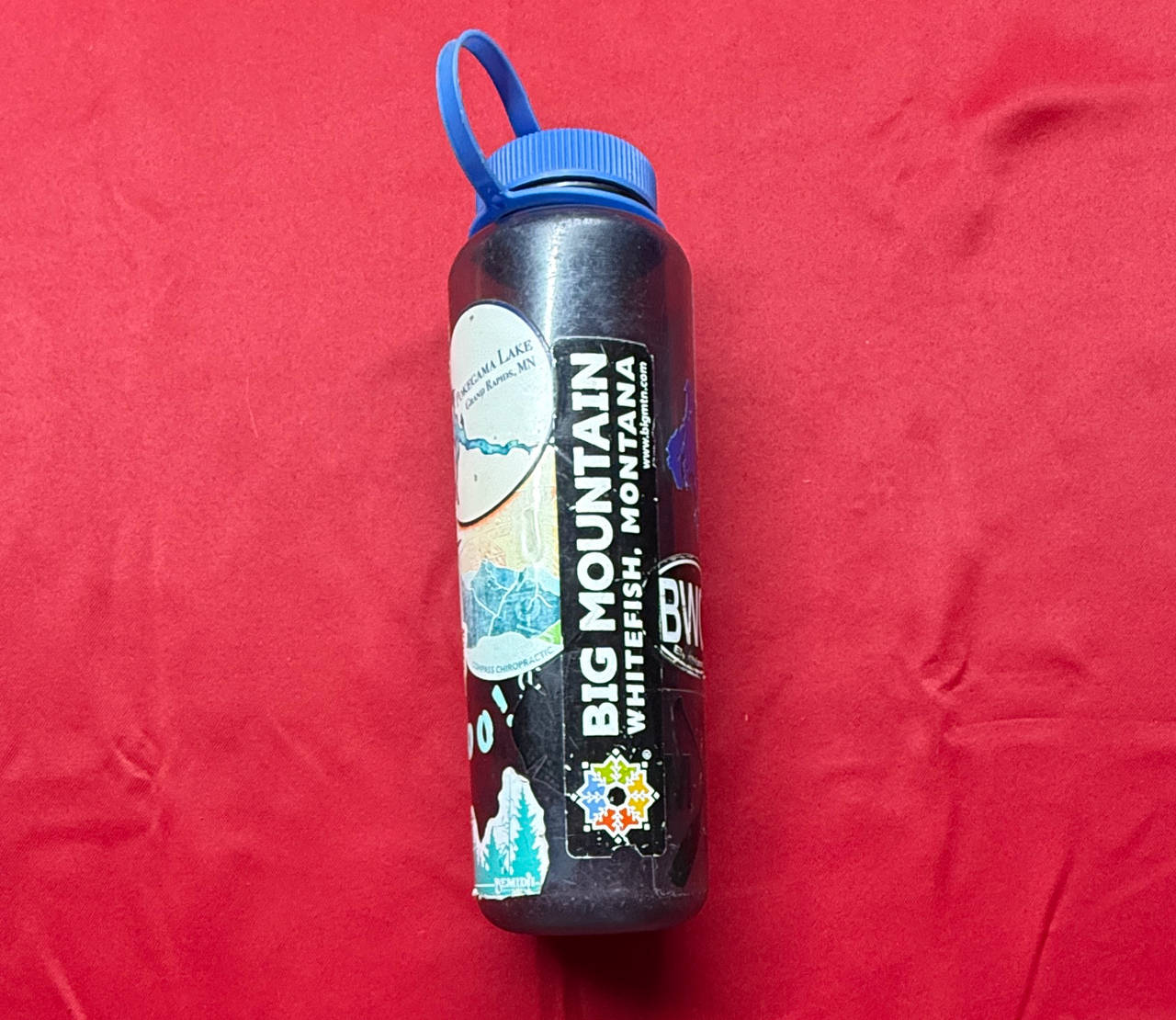 VINTAGE 90’s 48oz Genuine NALGENE Water Bottle Carrier Ski Pack Hydration