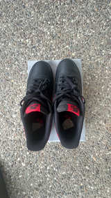 Nike Air Force 1 Low Bred Black/University Red - Image 5