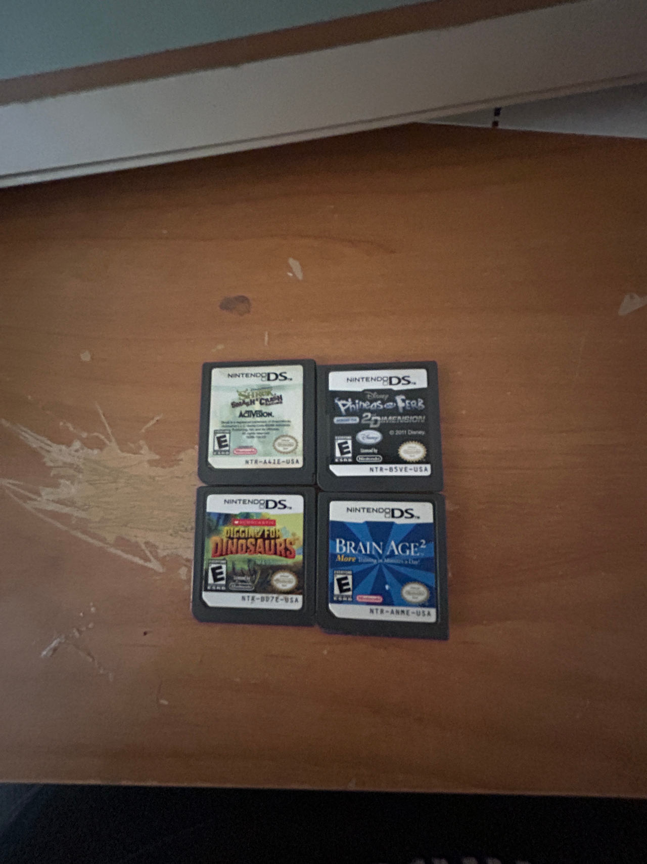 Nintendo DS Game Cartridges