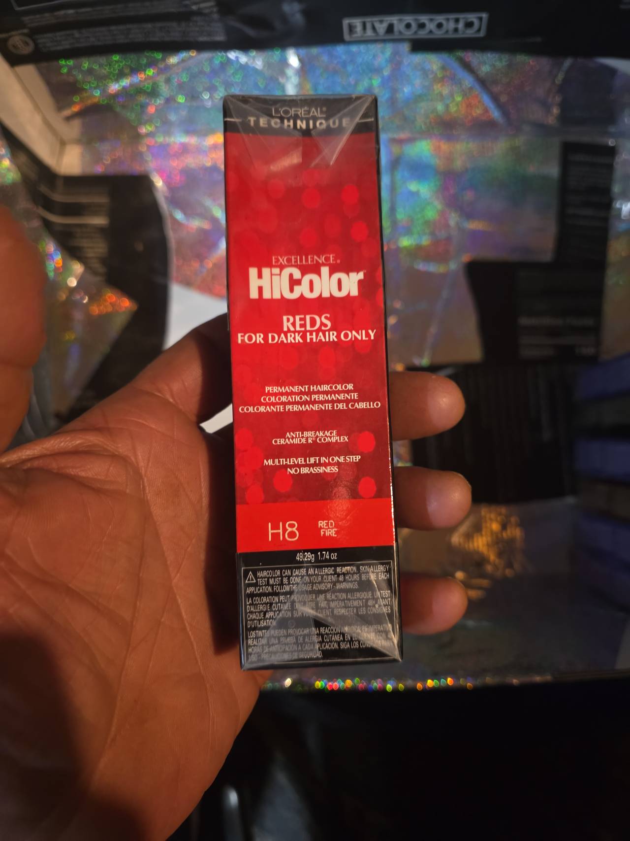L'Oreal Technique Excellence HiColor Reds H8 Red Fire