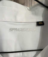 Spaidersilk White Short Sleeve Button Down Shirt XL - Image 5