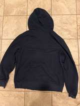Carhartt Men's Force Delmont Full-Zip Hooded Sweatshirt Navy Heather - Image 2