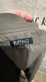 Buffalo David Bitton Army Green Bomber Jacket - Image 4