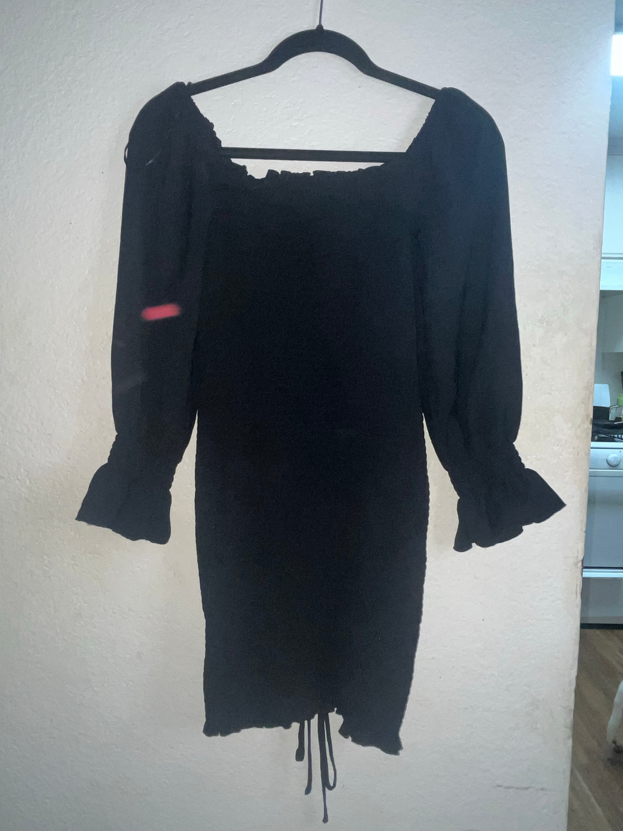 Black Long Sleeve Bodycon Dress