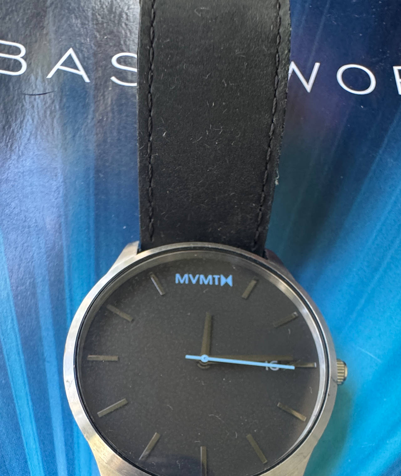 MVMT Classic Black Silver Watch