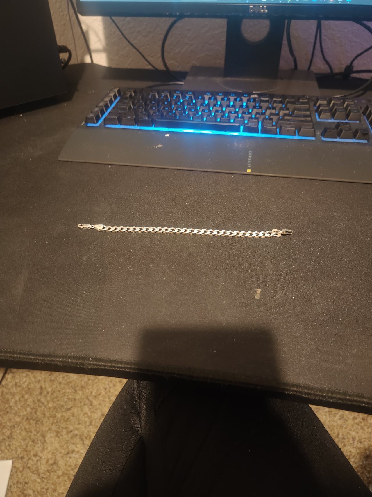 Sterling Silver Cuban Link Bracelet
