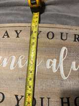 Wooden Wall Sign "May Your Journey Always Bring You Home" - Image 2