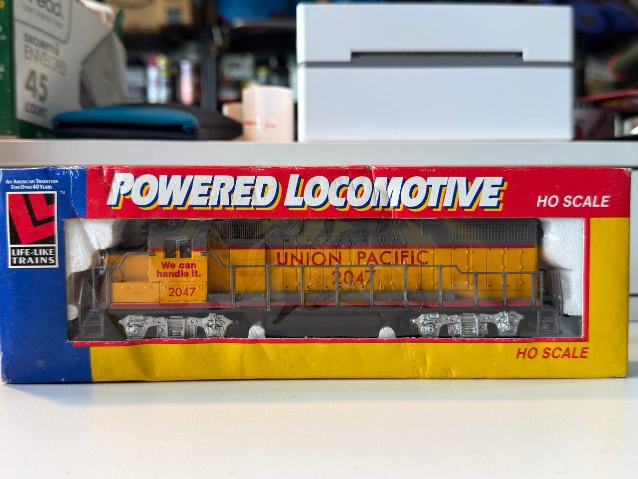 Life-Like HO Scale Union Pacific GP38-2 Powered Locomotive #2047