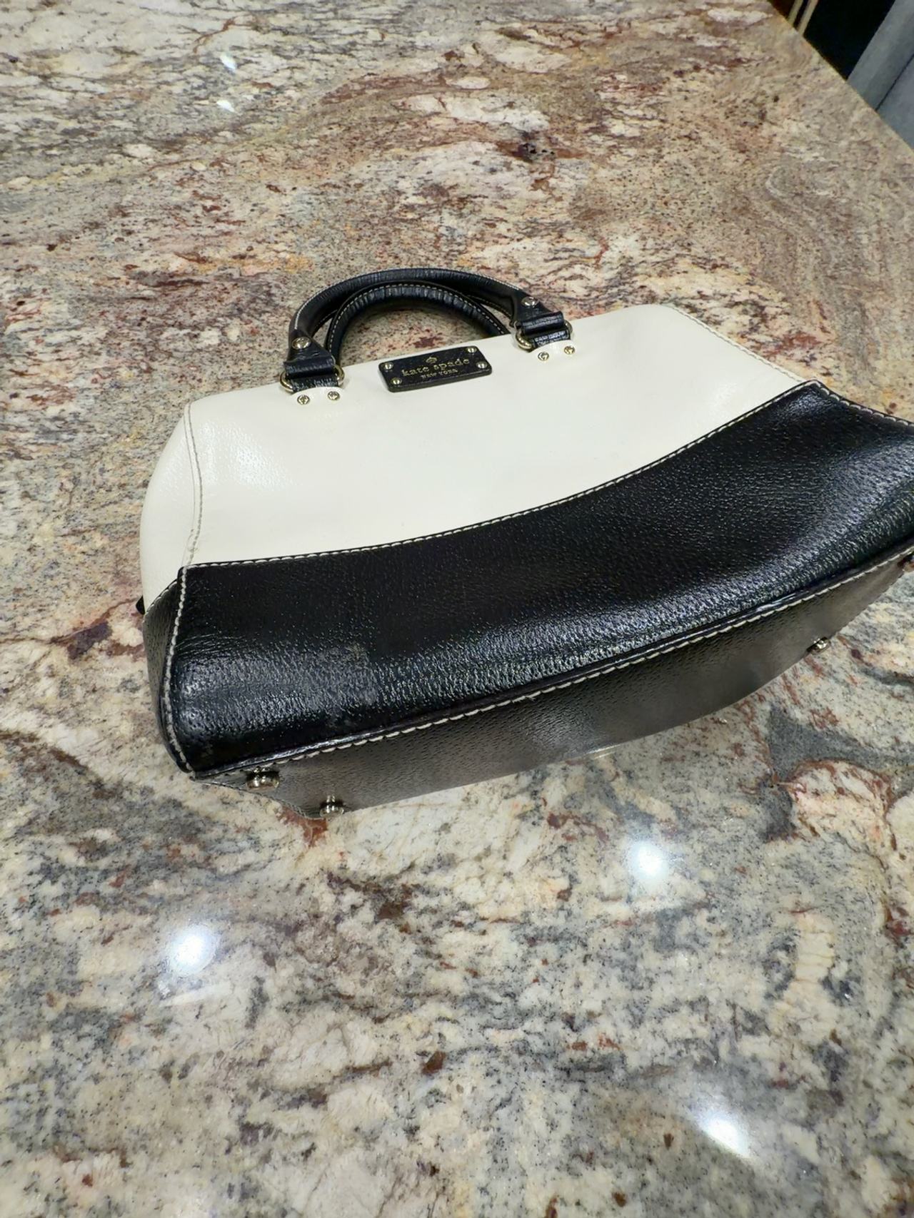 Kate Spade Black and White Satchel