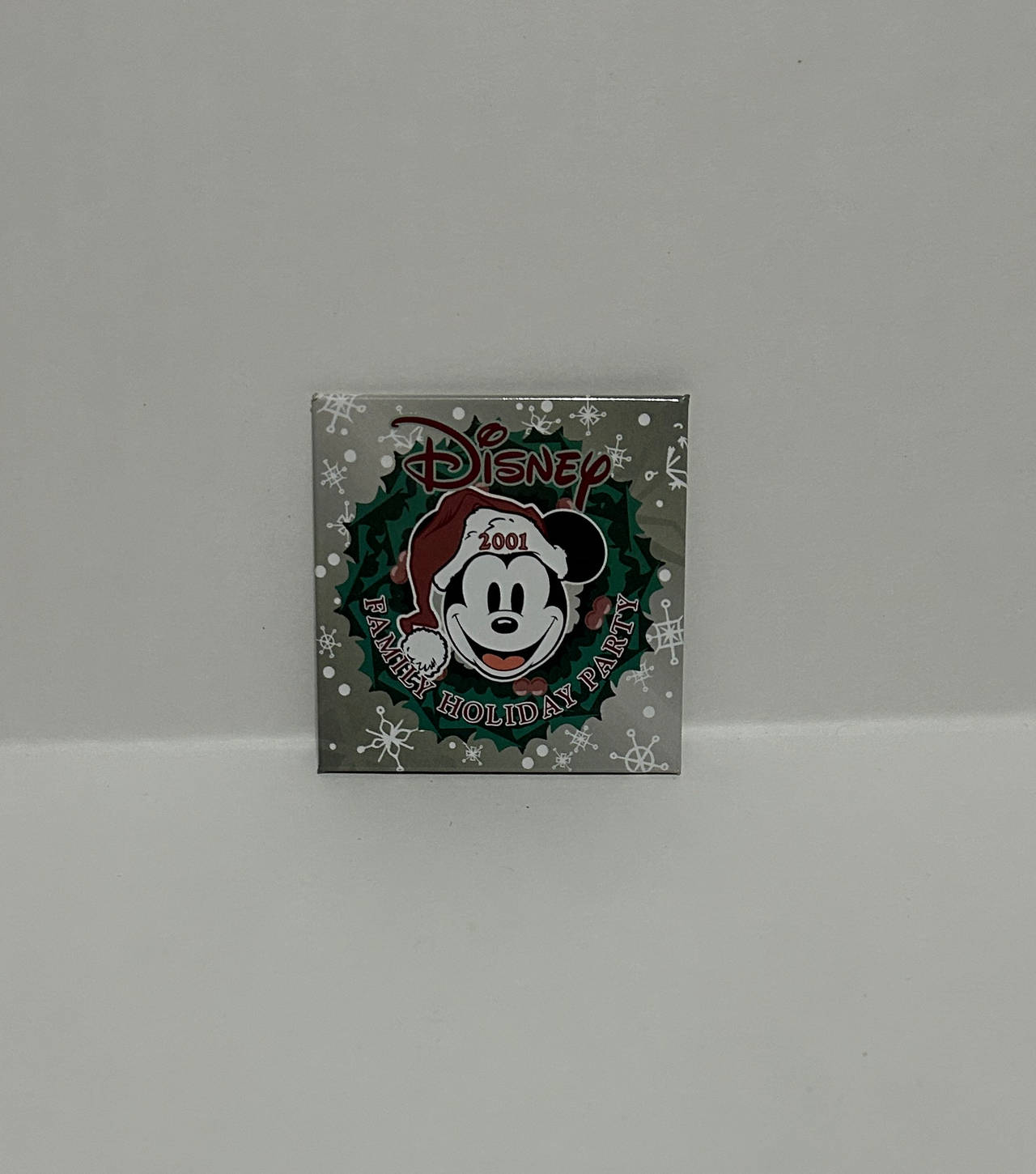 Disney 2001 Family Holiday Party Mickey Mouse Pin