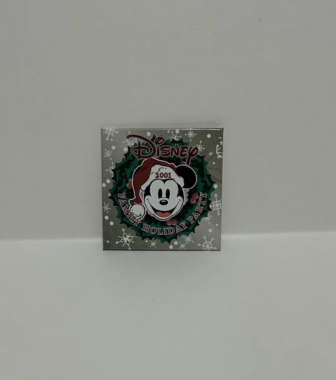 Disney 2001 Family Holiday Party Mickey Mouse Pin