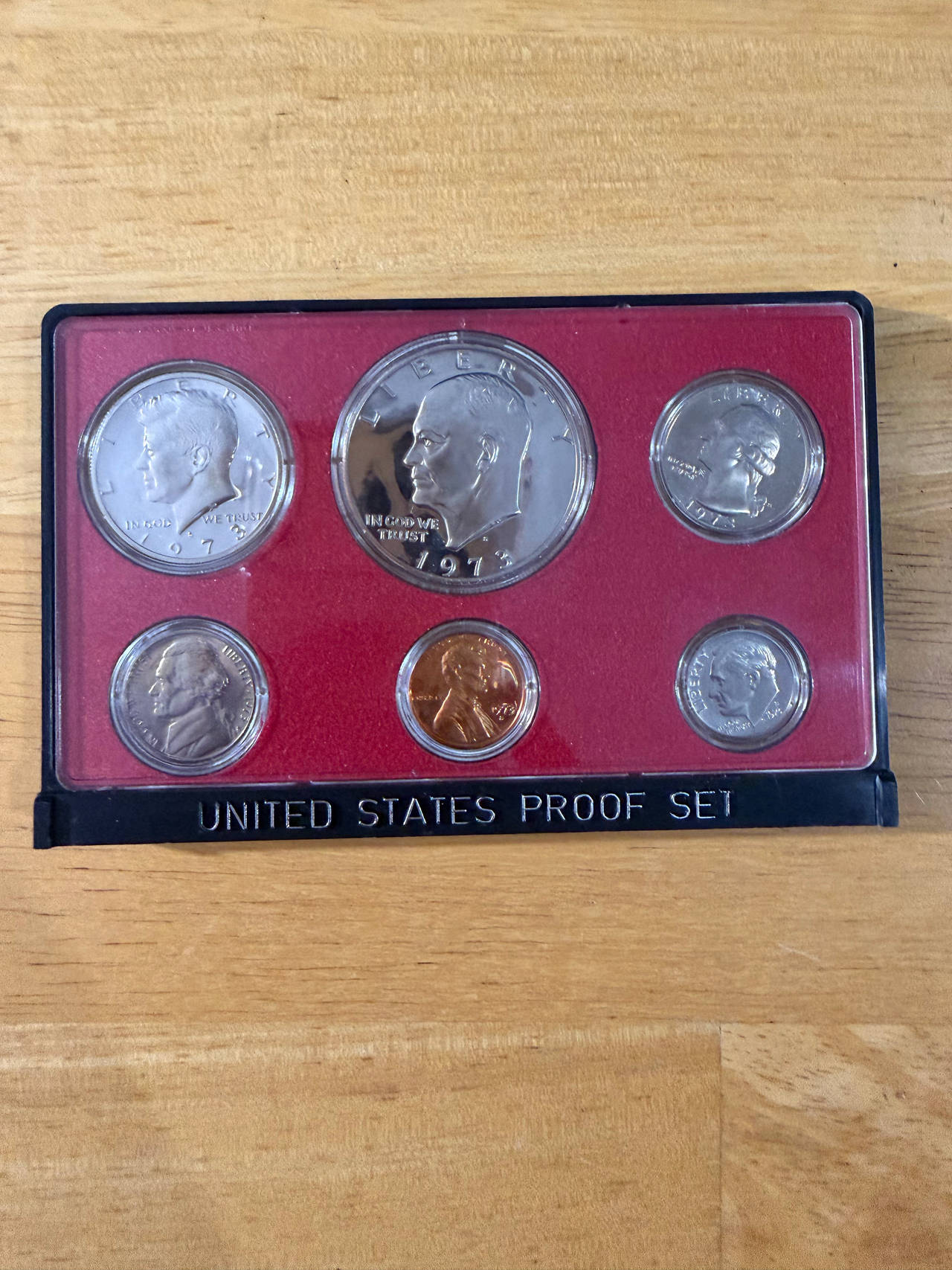 1973 United States Proof Set Coins