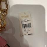 Michael Kors Jet Set Medium Logo Embossed Leather Shoulder Bag - Image 2