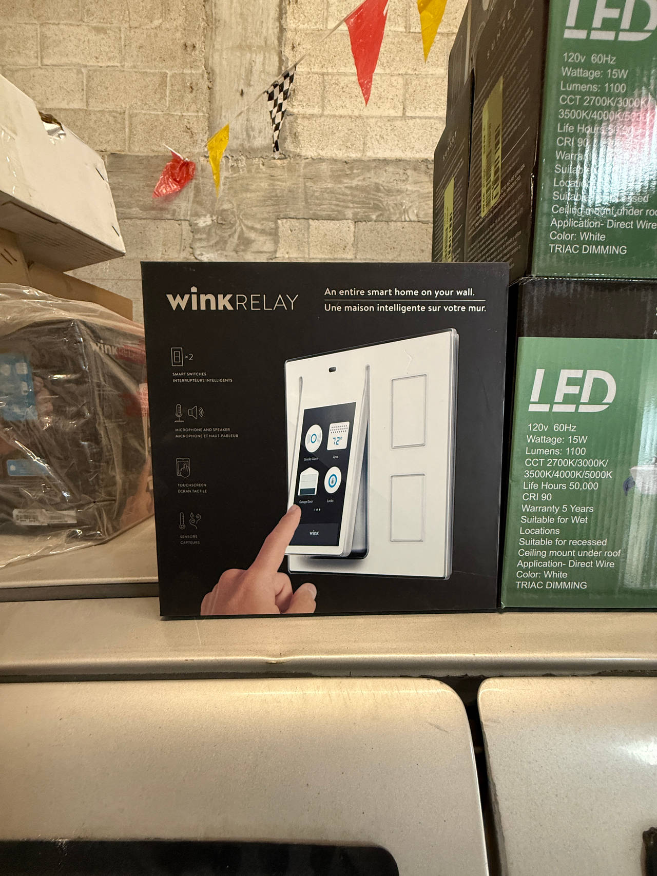 Wink Relay Smart Home Wall Controller