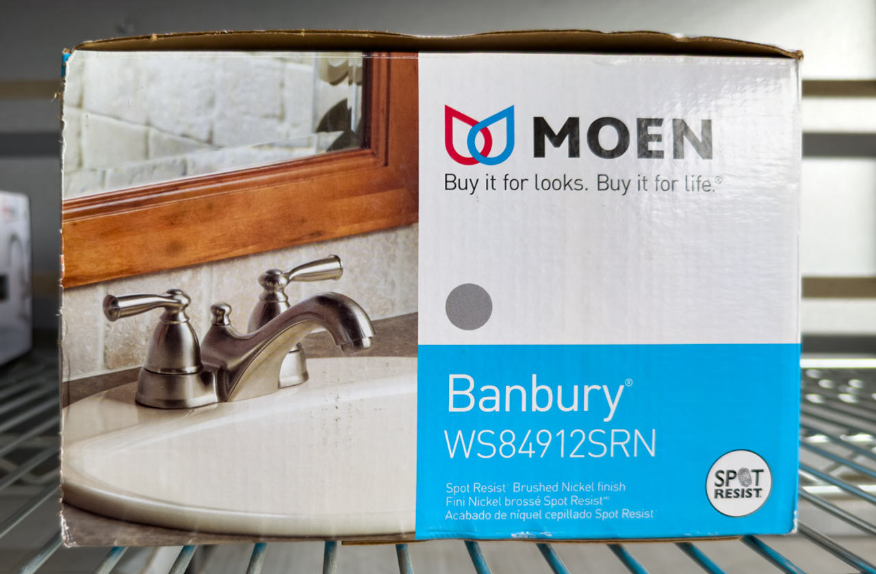 Moen Banbury Two-Handle Centerset Bathroom Faucet