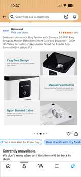 DoHonest Automatic Dog Feeder with Camera S15 - Image 3